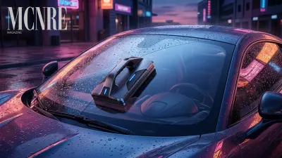 Dual-Sided Magnetic Car Windshield Cleaner - Double-Glass Wiper Tool for Auto & Home Windows