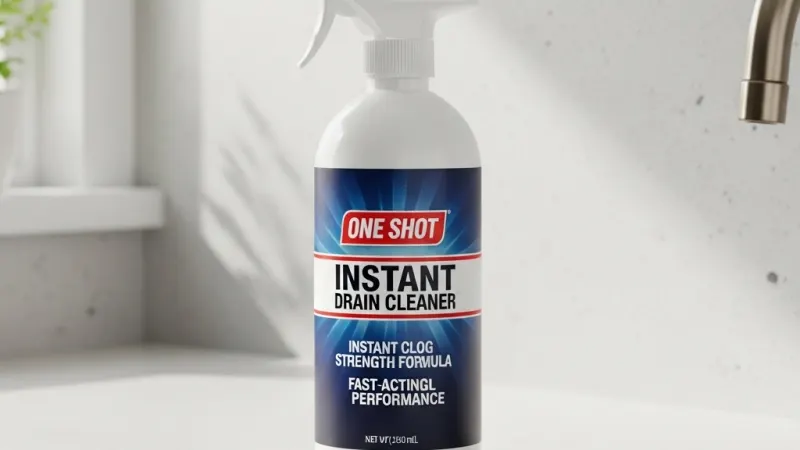 One Shot Instant Drain Cleaner: Does It Really Work Instantly?