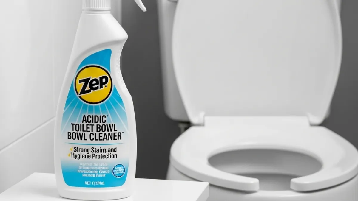 Zep Acidic Toilet Bowl Cleaner: Powerful Stain & Mineral Removal