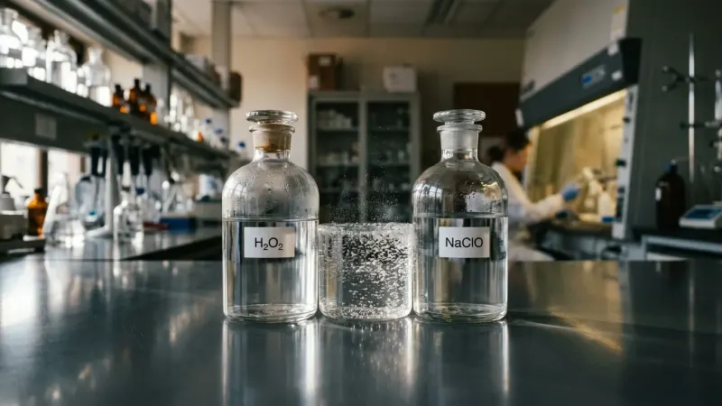 Bleach vs. Hydrogen Peroxide: When to Use Which Disinfectant Safely