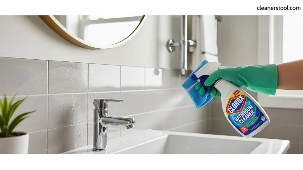 clorox bathroom cleaner
