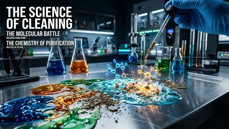 The Science of Cleaning: How Different Chemicals Tackle Dirt and Grime