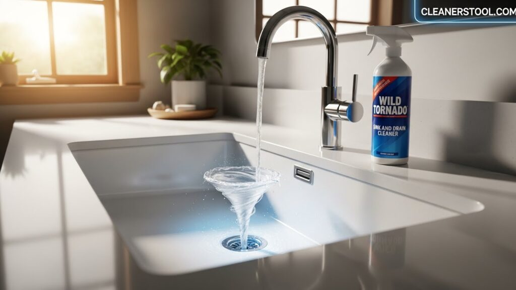 Wild Tornado sink and drain cleaner