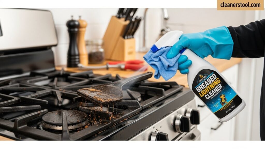 Greased lightning cleaner