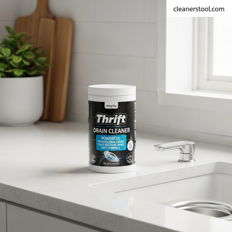 Thrift drain cleaner featured image
