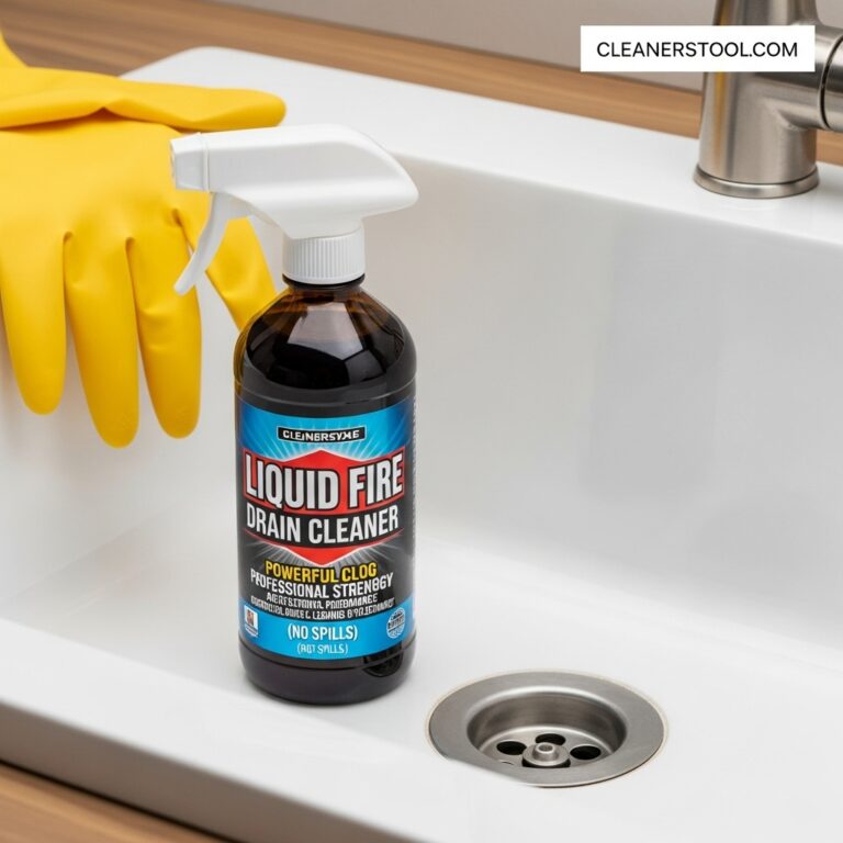 liquid fire drain cleaner featured image