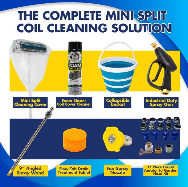 mini split cleaning kit​