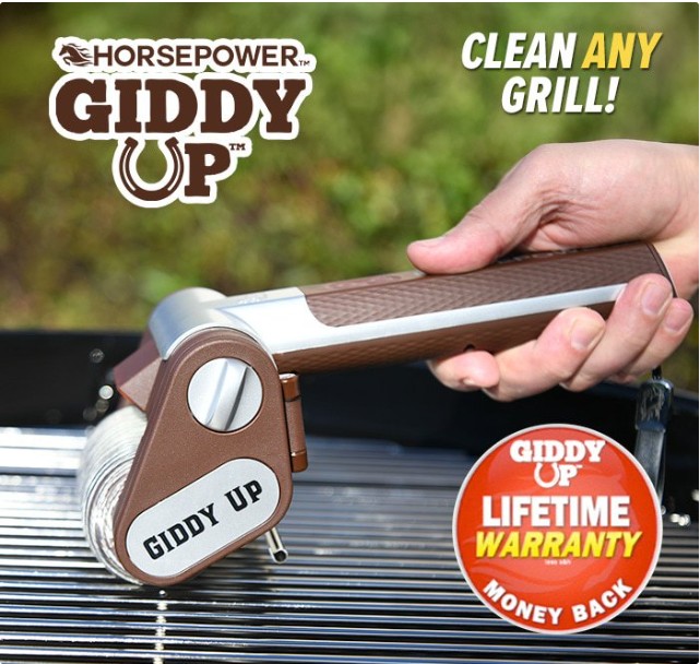 giddy up grill cleaner - featured image